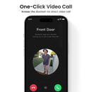 AOSU 3MP Wireless Doorbell Video Intercom Outdoor 2.4G Wi-Fi Smart Doorbell with Chime Human Detection Support Alexa Door Bell