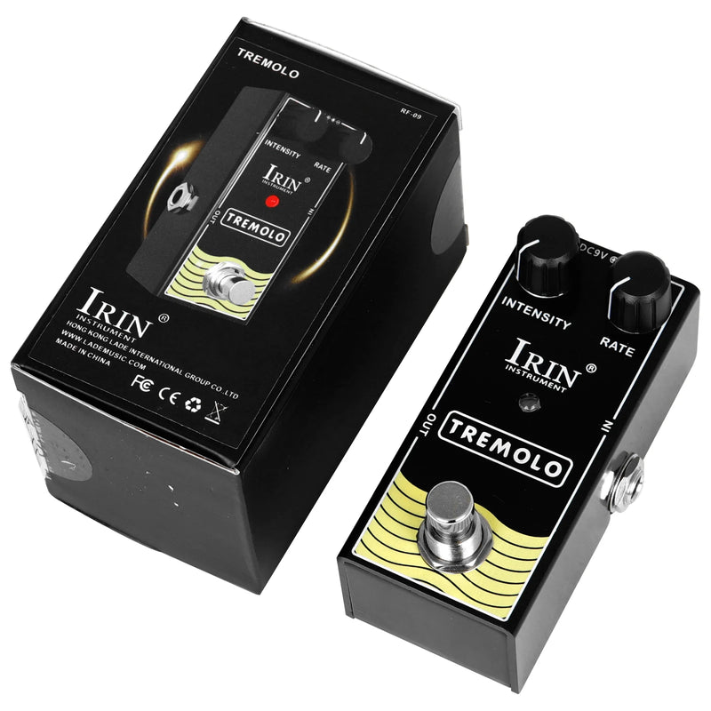IRIN RF Series Electric Guitar Pedal True Bypass Single Pedal Overdrive Distortion Delay Effect Pedal Guitar Accessories & Parts