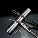 Car Tire Repair Kit Motorcycle Bike Tyre Puncture Repair Kit Emergency Heavy Duty Tubeless Plug Set Professional Portable