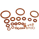 200pieces 2mm Thickness Silicon Rubber O-ring Sealing 5-23mm OD Red Heat Resistance O Ring Seals Gaskets