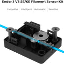 Creality Official Ender 3 V3 SE Filament Runout Sensor 3D Printer Smart Filament Break Detection Module Detector with LED Light