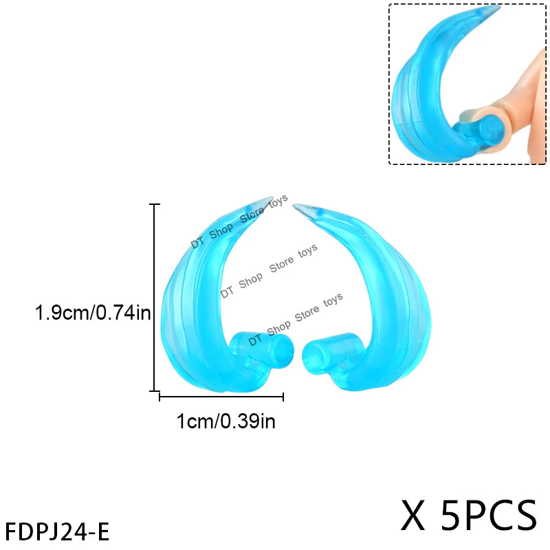 5PCS Cartoon Special Effects Pieces Arm Fist Wind Lightning Leg Flames Weapons Accessories Assemble Scene Bricks Kids for Toys