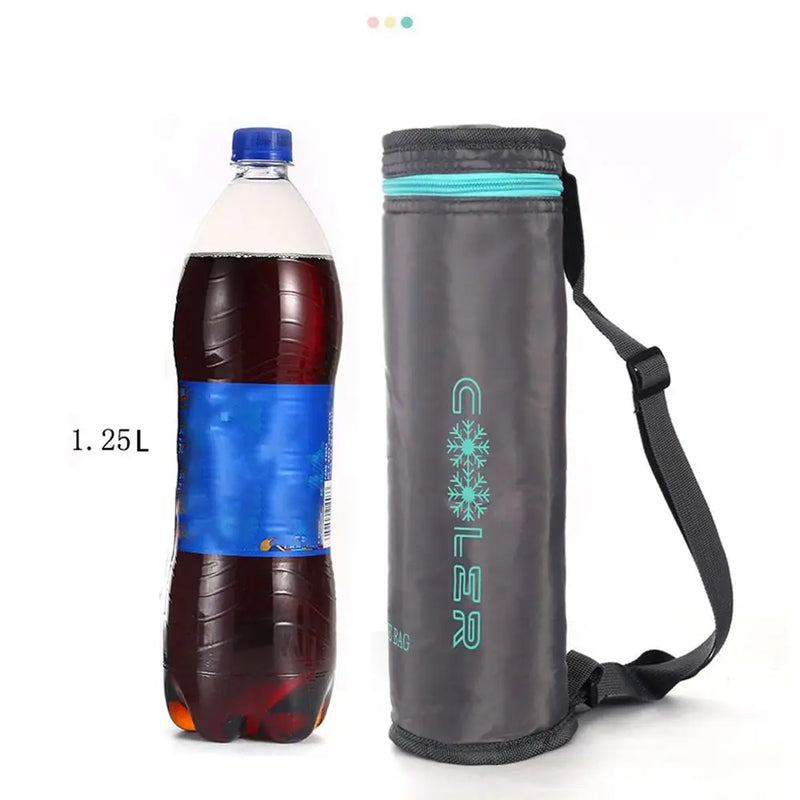 Portable Waterproof Thermal Insulated Bottle Cover Cooler Bags Collapsible Outdoor Sports Travel Insulated Water Bottle Warmer