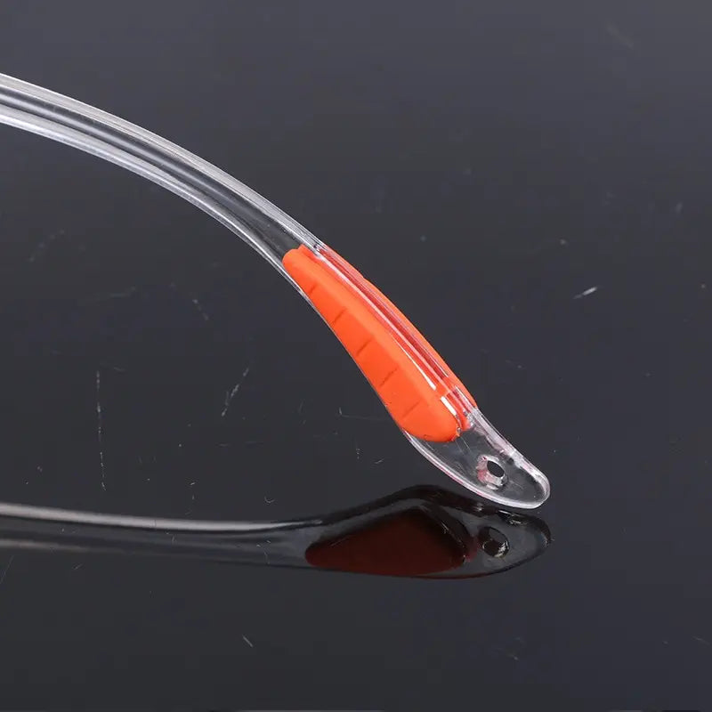 Lab Work Safety Eye Protective Glasses PC Material Anti Impact Wind Dust Proof Goggles Safety Riding Clear Glasses