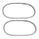 2 Pack RCX23002 Drive Belt Replacement for Hayward Aqua Vac Tiger Shark Pool Cleaner