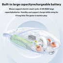 Rechargeable Gaming Mouse 2.4G Wireless Bluetooth Transparent Mouse For PC Computer Gamer For Laptop RGB Silence Ergonomic Mouse