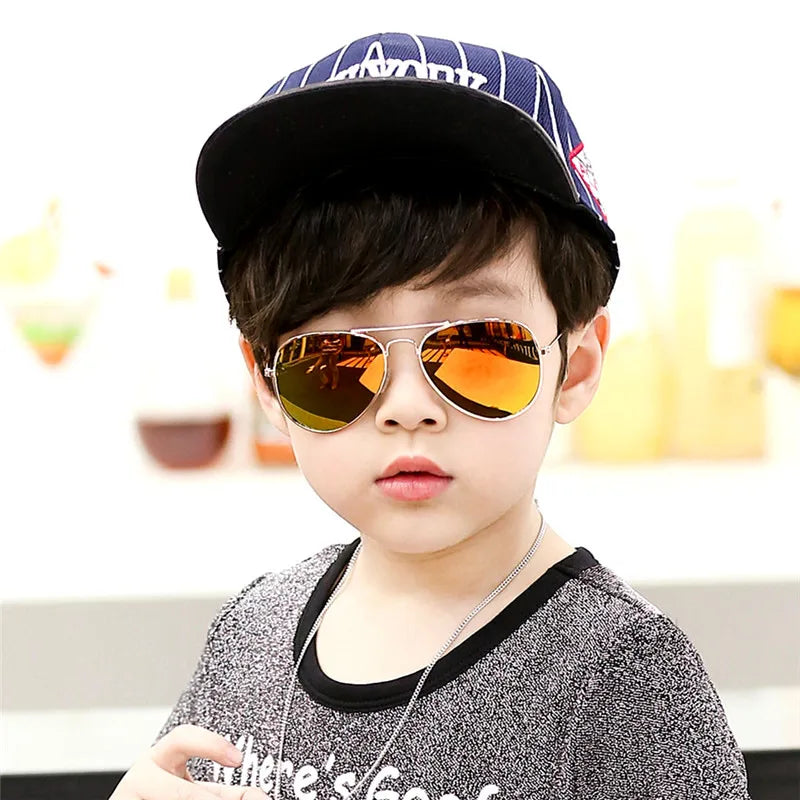 Retro Kids Sunglasses UV400 Brand Designer New Trend Children Sun Glasses Luxury Shades Baby Boys Girls Eyewear Gafas De Sol