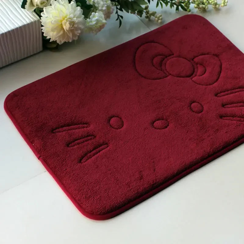 Hello Kitty Bathroom Carpet Home Bedroom Cute Cartoon Living Non-slip Room Absorbent Pad Starter Pad Kitchen Greaseproof Mat