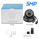 Hikvision Compatible Black Color Dome POE IP Camera 8MP Security CCTV Camera 1080P IR 30m H.265 P2P Plug&play Security IPC