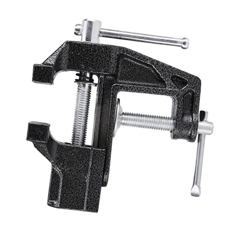 Golf Grip Replacement Tool Vise Clamp Multi-Functional Quick Shaft Clamp Quick Adjustment Cast Steel Golf Club Regrip Vise Tool