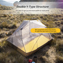 Naturehike Mongar 2 Camping Tent Ultralight Outdoor 3 Season Waterproof 20D Nylon Hiking Tent 2 Person Backpacking Tent