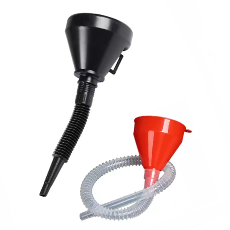 Universal Fuel Filler Funnel with Filter Tube Handle Set for Car Motorcycle Truck Diesel Oil Filling Tool Car Accessories