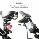Bike Light Set, Super Bright USB Rechargeable Bicycle Lights,Waterproof Mountain