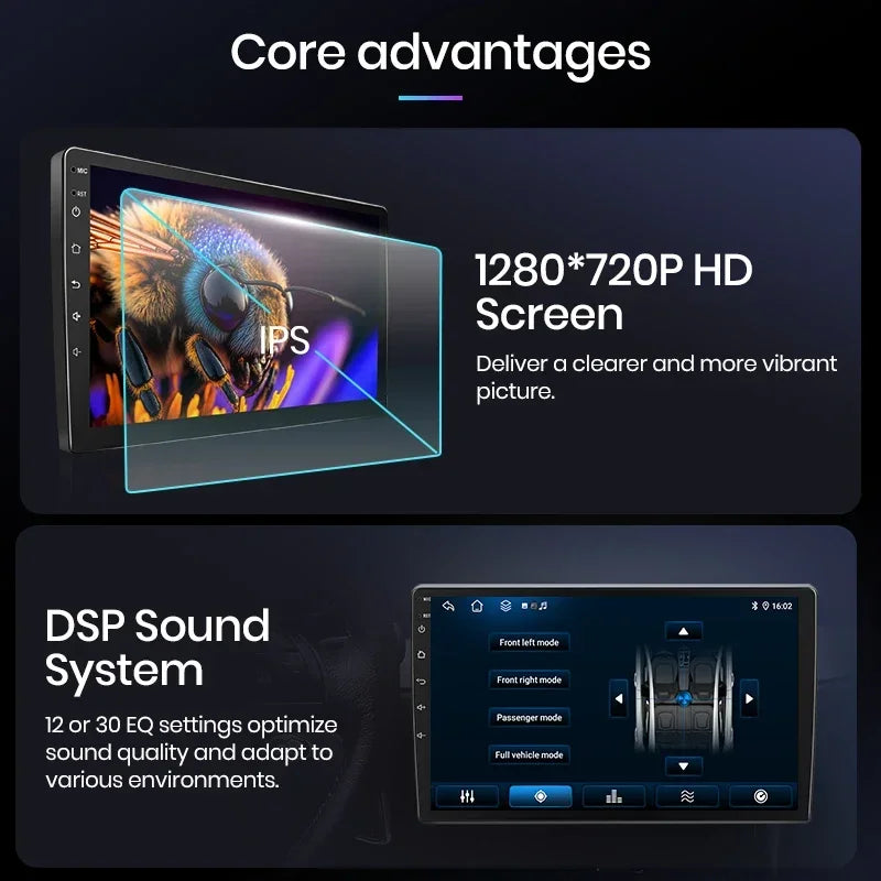 AWESAFE PX9 Car Radio Autoradio for  Renault Megane 2 2002 - 2009  Wireless Carplay Screen Android Auto Stereo GPS Navi FM RDS