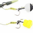 Screw Peg with Ring Swivel D-Rig Chod Rig Terminal Tackle Bait Holder Screw Carp Fishing Accessories