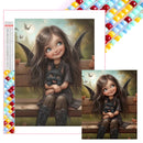 5D DIY Full Square Drill Diamond Painting Elf Character Series Home Art Craft Diamond Painting Home Decoration New Year Gift