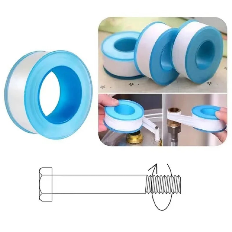 18mm x 20m Faucet PTFE Thread Seal Industrial Teflon Tape Plumber Fitting For Water Pipe Gas Pipeline Sealing Tape Sealers