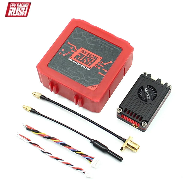 RUSH MAX SOLO 5.8GHz 2.5W VTX Video Transmitter 48CH/37CH CVBS PAL/ NTSC With Antenna For RC FPV Long Range Fixed-wing Drones