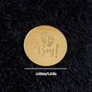 Acrylic Baby Cake Topper Weekend Decoration Welcome Baby Shower Supplies Party Decorations Gender Reveal Oh Baby Cake Decoration