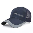 Summer Mesh Breathable Baseball Cap Men Outdoor Fishing Sun Hat Women Casual Sport Sunscreen Visor Caps