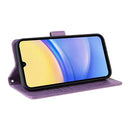 Flip Cover Leather Phone Case For Samsung Galaxy A15 A05 4G A06 A25 A05s A35 A55 A16 5G Cases Wallet Bags Fringed iris Card Slot