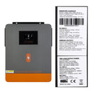 PowMr 6.2KW 4.2KW 3KW 2KW Hybrid Solar Inverter with WIFI MPPT 120A 50HZ Charge 12V/24V/48V LiFePo4 Battery 230V PV Output 500V
