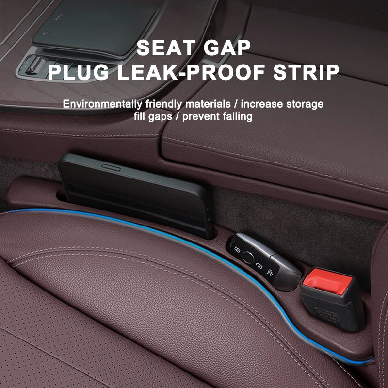 SEAMETAL Car Seat Gap Filler Side Seam Plug Strip Leak-proof Filling Strip Bendable Car Seat Gap Blocker Decoration Supplies