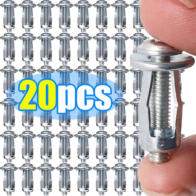 Jack Nuts Screw Petal Screw Anchors Petal Expansion Plugs For Curtain Expand Clamp Petal Rivet Lock Bolt Board Wall Fasteners