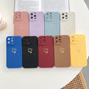 Love Heart Soft Silicone Case For Xiaomi Redmi Note 13 12 Turbo 11 Pro Plus 5G 12S 11S 10S 9S 10 Pro Max Redmi 13C 12C Cover