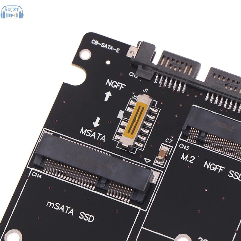 SATA 60Gbps To M2 NGFF SATA SSD MSATA SSD Adapter MSATA To SATA M.2 NGFF To SATA Hard Disk Adapter Board