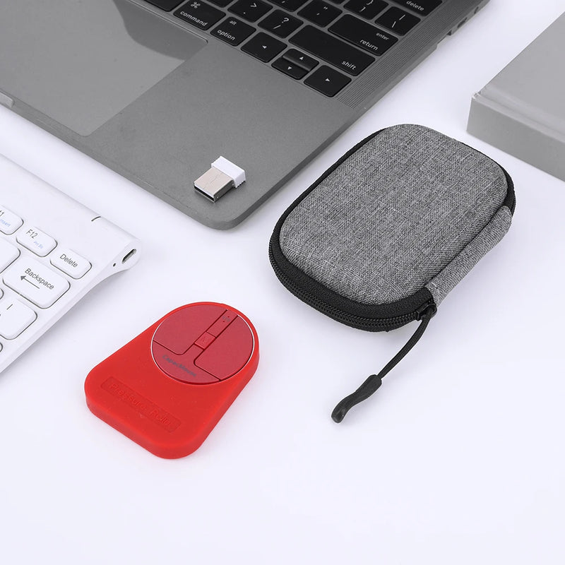 Wireless Mouse 3 Mode BT 5.2/2.4G/USB Mini Capacitive Mouse Cordless Mice 3 Adjustable DPI Rechargeable with USB Receiver for PC