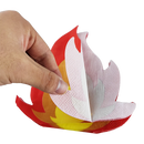 16/32/64 Pcs Fire Napkins Flame Napkins Disposable Paper Napkins for Firefighter Theme Fire Truck Birthday Fireman Party Decors