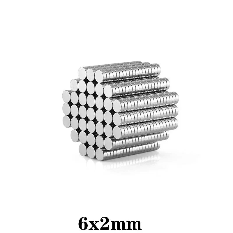 6x2 mm Mini Small circular Magnets strong 7mmx2mm Fridge N35 Neodymium Magnet disc 8x2mm Permanent NdFeB Magnets 9*2 10x*2 5x2