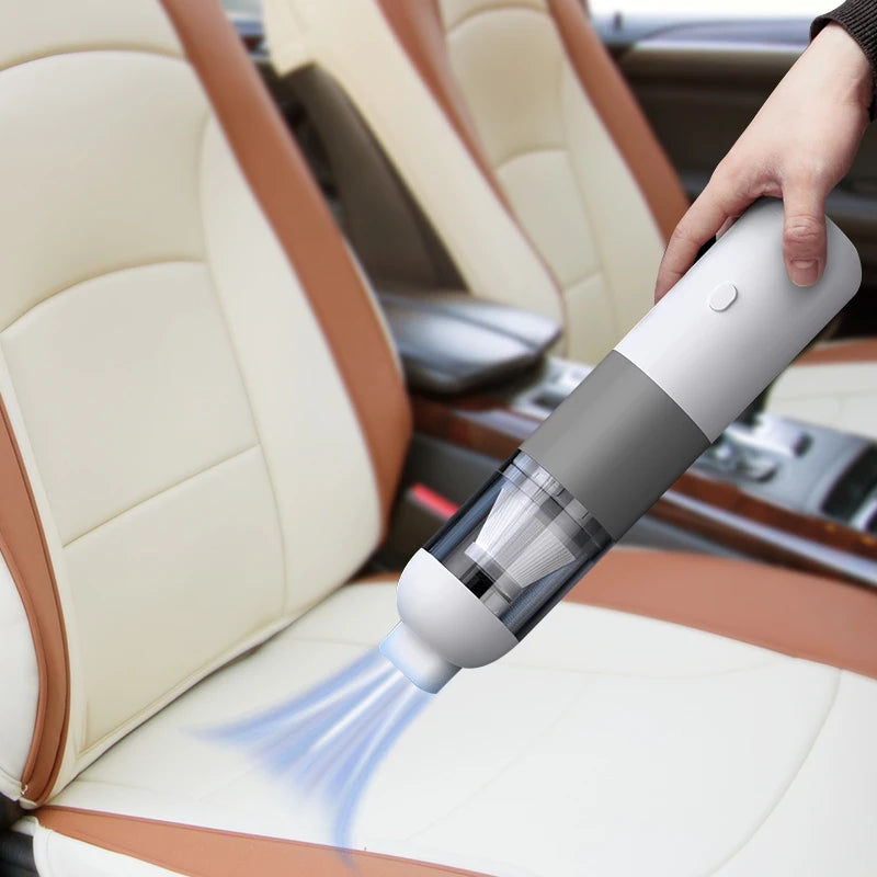 Rechargeable Wireless Car Vacuum Cleaner Portable Handheld Automotive Vacuum Cleaner For Car Cyclone Suction Dust Catcher