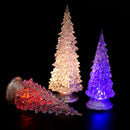 Christmas Tree Colorful Led Acrylic Night Light Home Holiday Party Children Room Desktop Luminous Christmas Tree