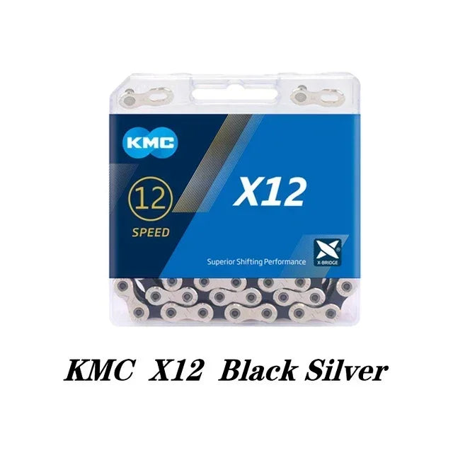 KMC Bike Chain X8 X9 X10 X11 X12 Bicycle Chain 8/9/10/11/12 Speed Road MTB Bike Crankset Compatible SRAM 8 9 10 11 12s