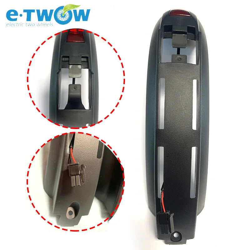 Original ETWOW Rear Fender with Brake Light for E-TWOW S2 GT BOOSTER Electric Scooter