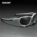 KDEAM Impeccable Matched Shape Men's Sunglasses Polarized Biking Sun Glasses TR90 Material Ergonomic Design Temples