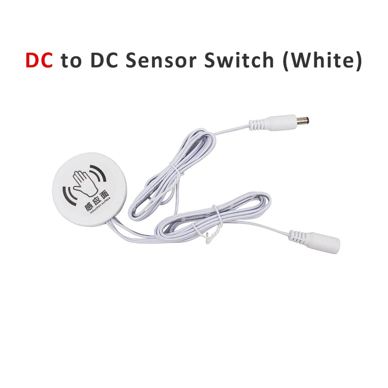 Penetrable 25mm Wooden Motion Sensor Switch 5V 12V 24V Hand Sweep Wireless Touch Dimmer Switch for Furniture Lighting ON/OFF