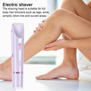 Electric Razors for Women 2 In 1 Bikini Trimmer Face Shavers Hair Removal for Underarms Legs Ladies Body Trimmer Waterproof