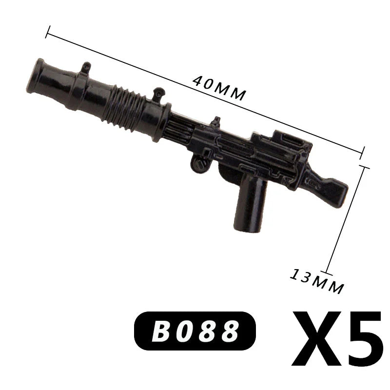 MOC Medieval Accessories Building Blocks Military Soldiers Shoulders Armor Blaster Helmets Weapons War Bricks Children Toys B038