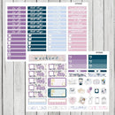 New School Time Weekly List Label Decorative Sticker DIY Stationery sticker Scrapbooking album Stickers