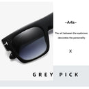 Outdoor Sunny Men And Women Square Frame Tide Frame Mirror New Anti-Blue Light Glasses Sunglasses Anti-blue Light Ultraviolet