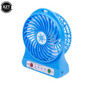 New Portable Rechargeable Led Light Fan Air Cooler Mini Desk Usb Fan Third Wind Usb Fan Cooling Handheld Mini Fan Hot Sale