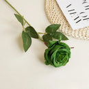 DIA 8CM Artificial Roses Valentine's Day Plastic Juana Flower Bouquet Wedding Decoration Living Room Dining Table Ornament Roses