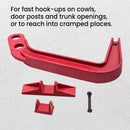 6 Ton Fast Hook Up Chassis Dent Puller Deep Hook Clamp Body Repair Adaptor Sets