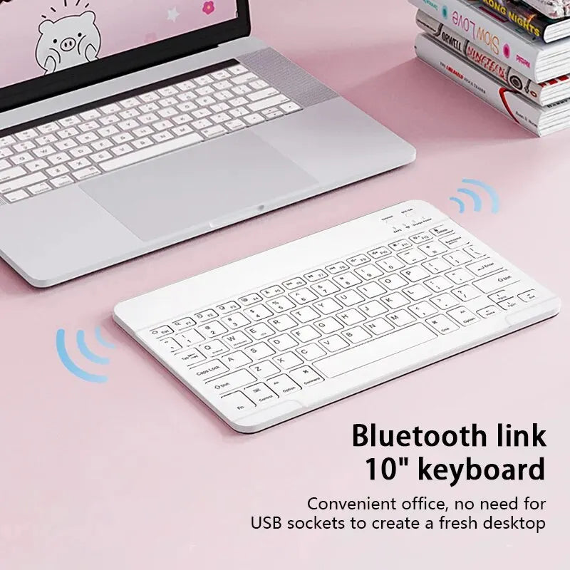 Bluetooth Wireless Keyboard Mouse For ipad Phone Tablet Portable Bluetooth Keyboard and Mouse For Samsung Xiaomi Huawei Android