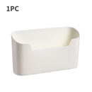 Kitchen Wall-mounted Adhesive Storage Rack Multifunctional Cabinet Door Storage Box Under Sink Drawer Shelf Bathroom Organizer