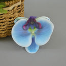 16Color Artificial Latex Phalaenopsis Butterfly Orchid Flowers Head DIY Wedding Christmas Decorative Shooting Props Accessories