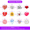 Thank You Stickers DIY Gift Toys Decorative Decal for Scrapbook Junk Journals Laptop Luggage Bottles Waterproof Sealing Sticker